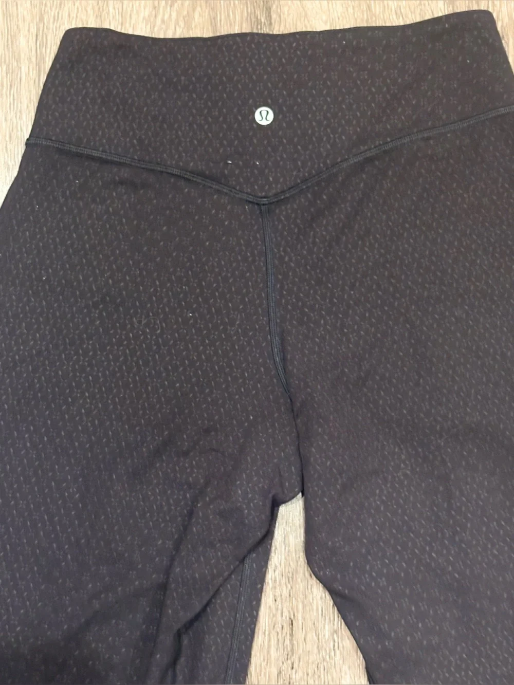 lululemon Women’s Align High-Rise Jogger in Black geometric pattern Size 8